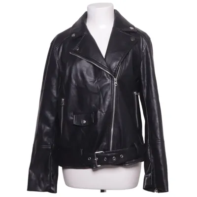 Bikerjacka (Svart) från Divided by H&M Polyester, Polyuretan