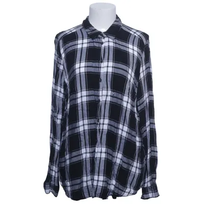 Flannel shirt (Black, White, Gray) from Janina Viscose