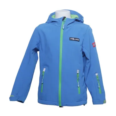 Softshelljacka (Blå, Grön) från Trollkids Polyester