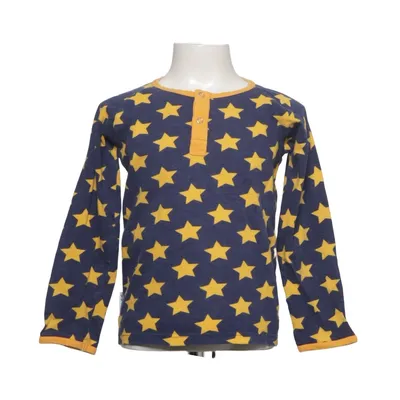 Lange mouwen shirt (Blauw, Geel) van JNY Colourful Kids Katoen, Elastaan