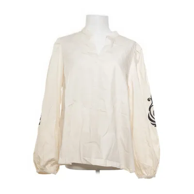 Blouse (Beige, Black) from I Say Cotton