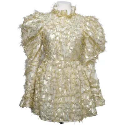 Kleid (Gold) von ASOS Luxe Metallfaser, Polyamid, Polyester
