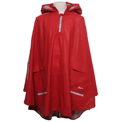 Rain poncho (Red) from Playshoes Polyester
