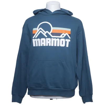 Huvtröja (Blå) från Marmot Mountain Works Bomull, Elastan, Återvunnen polyester