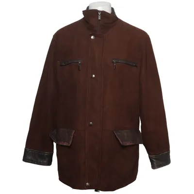 Veste en cuir (Marron) de AC