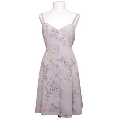 Klänning (Grå, Flerfärgad) från Feminine Polyester