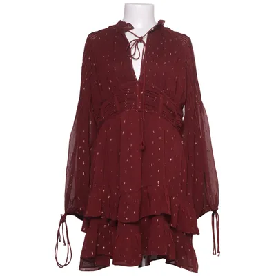 Jurk (Rood, Goud) van ASOS Design Polyester
