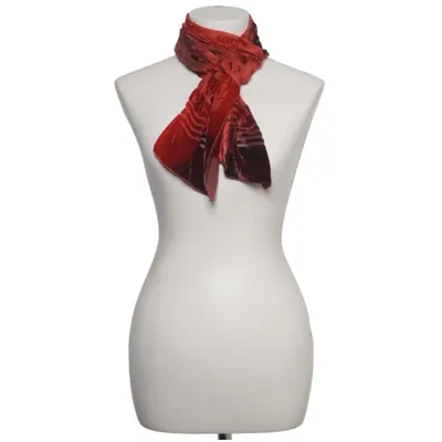Sjaaltje (Rood, Bruin, Meerkleurig) van Tie Rack Zijde, Viscose