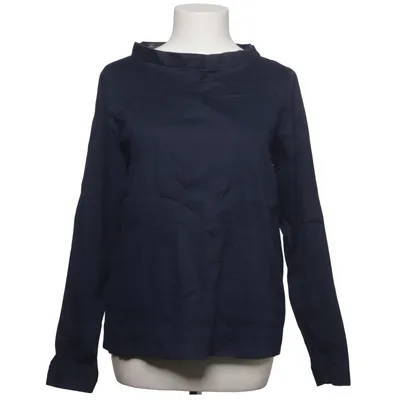 Blouse (Blauw) van Franco Callegari Katoen, Elastaan
