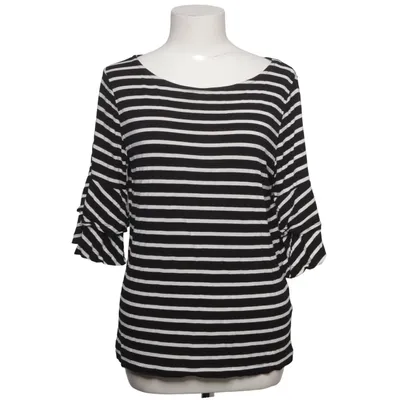 Lange mouwen shirt (Zwart, Wit) van Me&i Elastaan, Viscose