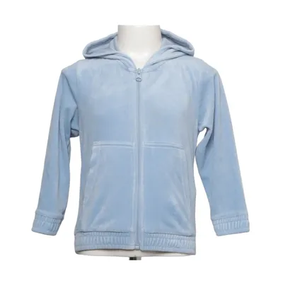 Sweat à capuche (Bleu) de Girls Wear Élasthane, Polyester