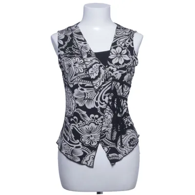 Top (Sort, Hvid) fra Wearhouse Elastan, Viscose