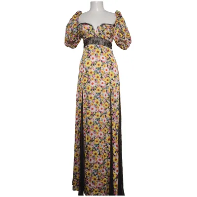Maxi jurk (Geel, Roze, Meerkleurig) van For Love & Lemons Polyamide, Viscose