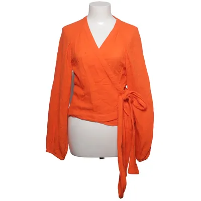 Wrap blouse (Orange) from Rodebjer Cotton