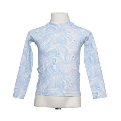 Zwemshirt (Blauw, Wit) van IA BON Elastaan, Polyamide