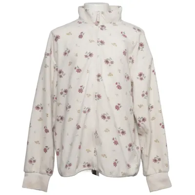 Fleece jacket (White, Multicolored) from H&M Polyester