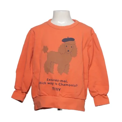 Sweatshirt (Oranje) van Tinycottons Organisch katoen