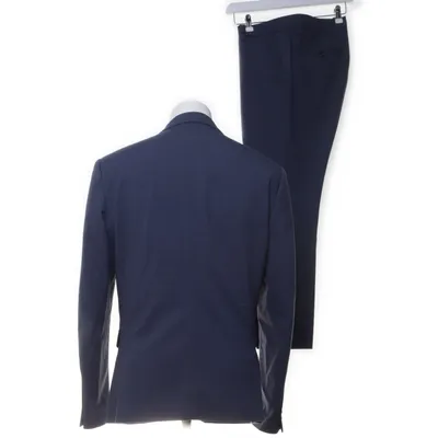 Kostym (Blå) från Lindbergh Elastan, Polyester, Viskos thumbnail 2