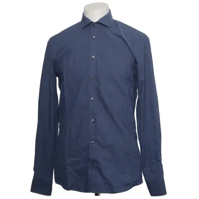 Shirt (Blauw) van Bruun & Stengade Katoen