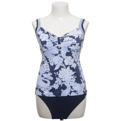 Tankini (Blue, White) from Sunflair Elastane, Polyamide
