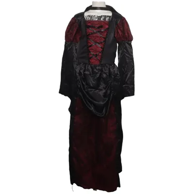 Maskeradkläder (Svart, Röd) från Widmann Polyester