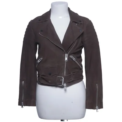 Läderjacka (Hitchen Biker) från Allsaints Bomull, Skinn, Polyester, Viskos