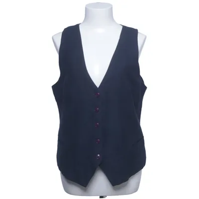 Suit vest (Blue) from Machine Cotton, Linen, Polyester, Viscose