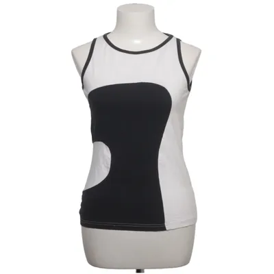 Tanktop (Zwart, Wit) van Reflex Katoen, Elastaan