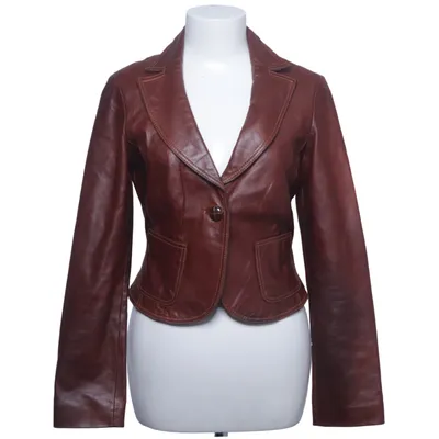 Leather jacket (Brown) from Bebe Acetate, Leather