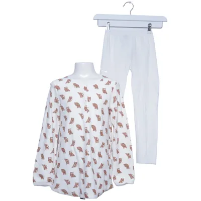 Pyjama (Blanc, Marron) de Petit Bateau Coton biologique