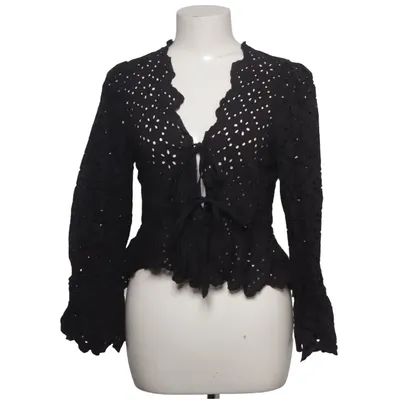 Wikkelblouse (Zwart) van Lindex