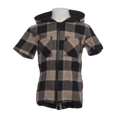Kortärmad huvtröja (Svart, Beige) från Dopo Dopo Boys Bomull, Polyester