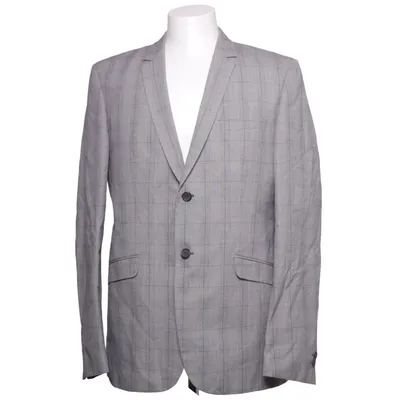 Blazer (ONE REPONE GREY CHECK BLAZER) de Selected Homme Coton, Polyester