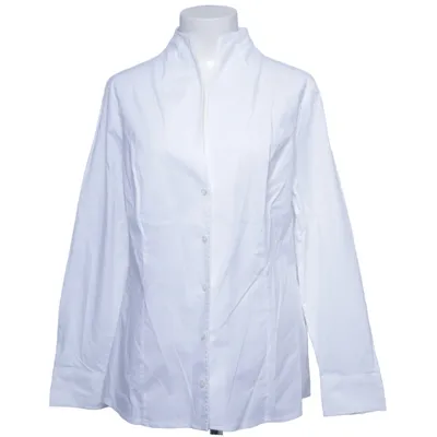 Blouse (White) from Patrizia Dini Cotton, Elastane