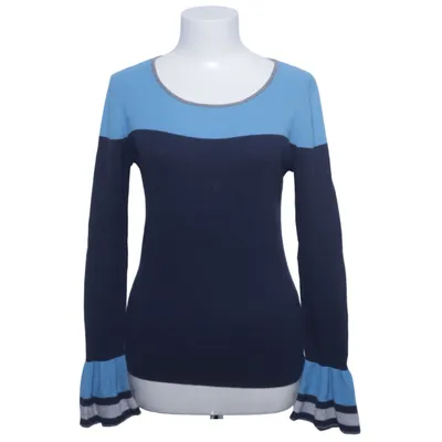 Tröja (Blå, Grå) från Caroline Biss Kashmir, Bomull, Elastan, Metallfiber, Ull