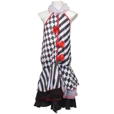 Fancy dress (Black, White, Red) from Widmann Polyester