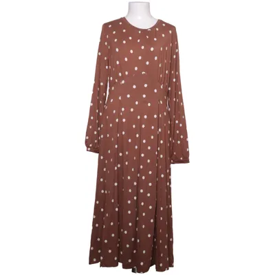 Robe longue (Marron, Blanc) de Pure Female Élasthane, Viscose
