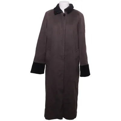 Manteau (Marron, Noir) de Forecast Acétate, Laine