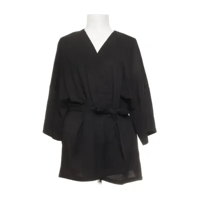 Wrap top (Black) from MyWear Woman Elastane, Polyester