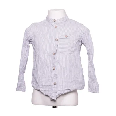 Shirt (Blauw, Wit) van Lindex Kids Katoen, Linnen