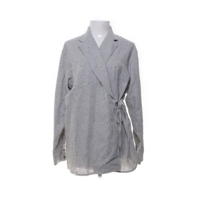 Wikkelvest (Grijs) van Levete Wol, Viscose, Polyester