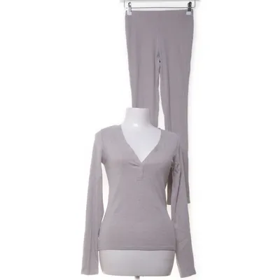 Pyjama (Grijs, Beige) van H&M Katoen, Polyester, Elastaan