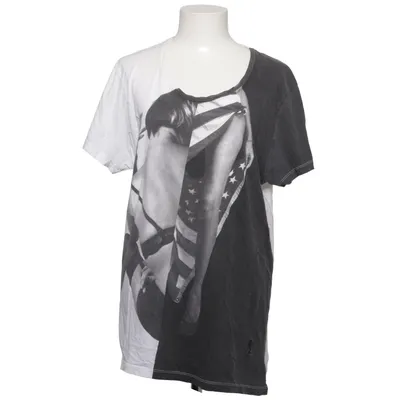T-shirt (Noir, Blanc) de Religion Coton