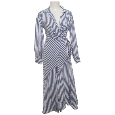 Wikkeljurk (Wit, Blauw) van H&M Trend Viscose