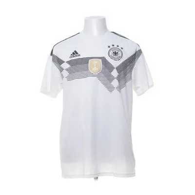 Fodboldtrøje (Hvid, Flerfarvet) fra Adidas Polyester