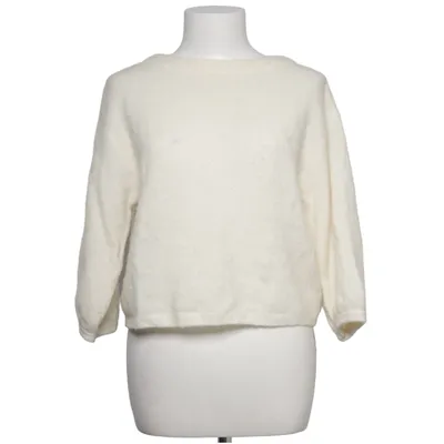 Sweater (White) from Visual Clothing Project Alpaca wool, Elastane, Polyamide