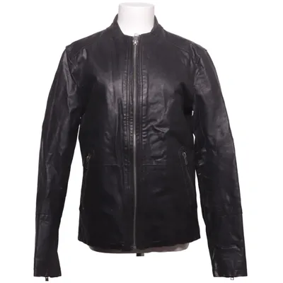 Läderjacka (Svart) från Barneys Originals Skinn, Polyester