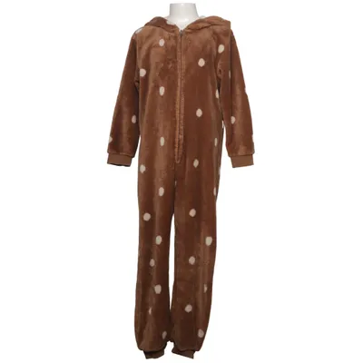 Mjukisdräkt (Brun, Vit) från Lindex Kids Bomull, Polyester