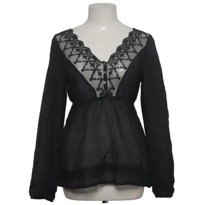 Bluse (Sort) fra Saint Tropez Bomuld, Silke
