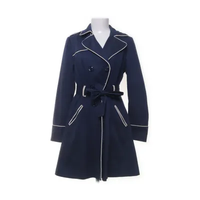Trenchcoat (Blå) fra Atmosphere Bomuld, Polyester